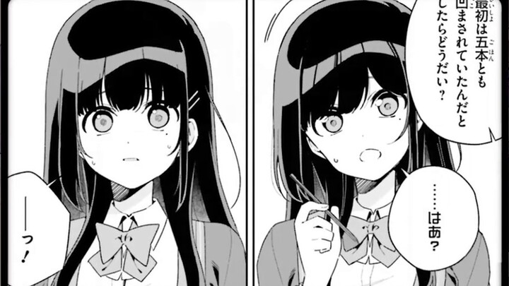 It doesn't matter that you are a pervert and stole my pencil! Why do you say we are not friends😭!