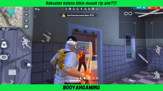 Katana bisa bikin musuh rip aim??!!!