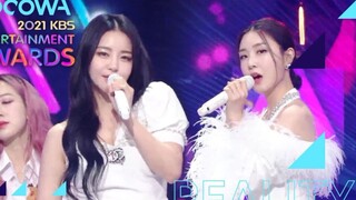 Brave Girls《Rollin'》2021演艺大赏 高清舞台