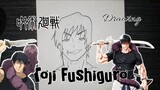 SPEED DRAWING Toji Fushiguro anime Jujutsu Kaisen