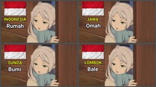 Parody 4 Bahasa || Cepet Pulang atau Tidur Diluar