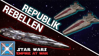 Kann die HOME ONE gegen REPUBLIKANISCHE Schiffe bestehen? - STAR WARS EMPIRE AT WAR