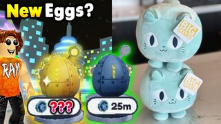 😮Plushies Are Getting RESTOCKED! with Huge Cat And New Egg Leaks Pet Simulator X