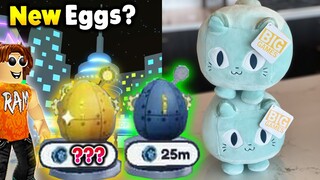 😮Plushies Are Getting RESTOCKED! with Huge Cat And New Egg Leaks Pet Simulator X