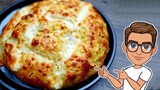 Garlic Cheese Bread | Mozzarella Garlic Bread | Fluffy & Tasty Garlic Bread | Roti Keju Yang Gebu
