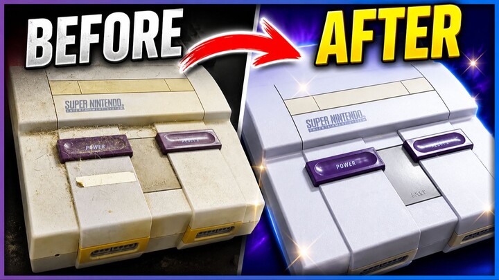 How to Clean a Super Nintendo