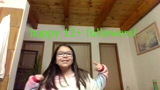 happy 12+ followers!