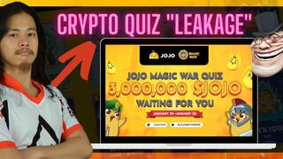 JOJO Magic War "3M Prize Quiz" Leakage