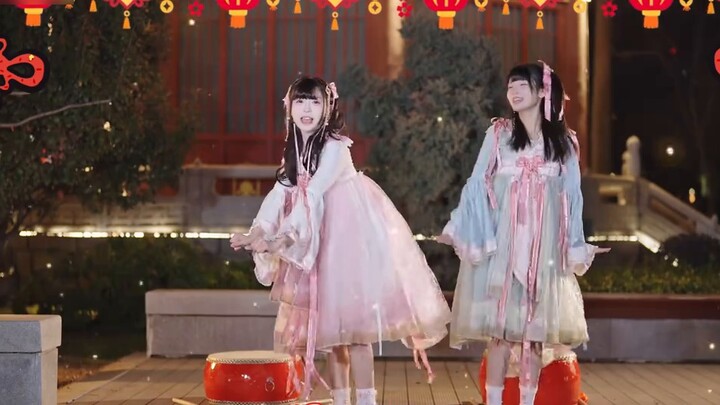 【KikoX晨仔】Sweetness ahead! There are actually two such cute New Year dolls o(≧v≦)o｜Twin Flowers｜SNH48