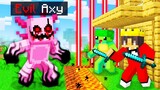 EVIL AXY vs The Most Secure House in Minecraft!