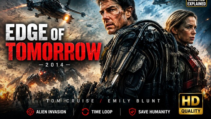 Edge of Tomorrow (2014) Explained in 16 Minutes | Live, Die, Repeat! 🔥