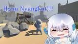 【Clipper Hyuu #21】 Nyangkut Dikit Ga Ngaruh! (Human Fall Flat)
