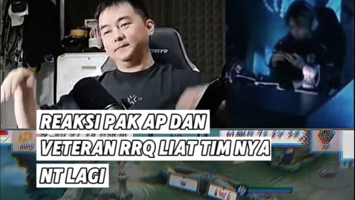 Kira kira masih bisa play off gak nih ? #reaksipakap #rrqvsae #reaksilemon