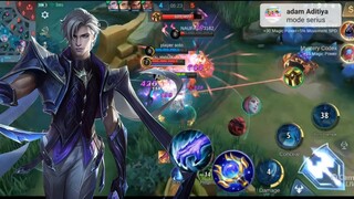 GILE NIH AAMON PAKE BUILD INI DAMAGENYA GAK NGOTAK - MOBILE LEGENDS #video #mlbb