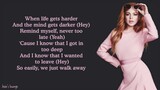 Lindsay Lohan - Back to Me (Lyrics)