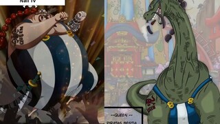 Big Mom bắt đầu bán hành cho Queen _ Lộ diện Trái ác quỷ của Queen [Phân tích Ch