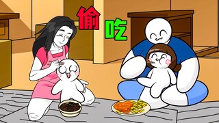 《偷吃》无敌的老妈也又温柔的一面，但吃饭却是相当霸气