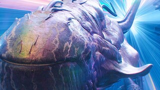 Hundreds of space whales embark on a massive migration, "farting" their way out of the galaxy—a fant