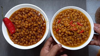 cách nấu. tương hột. nước tương quá dễ