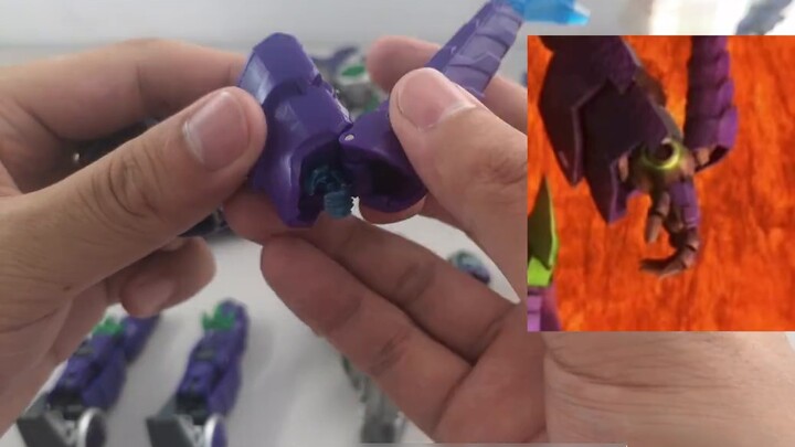 Wu Zhan Dao [The Strongest Beast Tribe King] Fighting Dragon King! The first toy transformation!