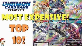 The Top 10 Most Expensive New Digimon TCG Cards from Double Diamond (BT6)! (Price Guide)!