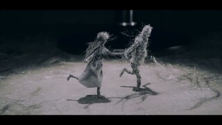 Stop-motion animation made with hair! Do you understand the story?