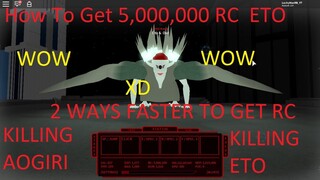 How to get Fast RC | Showcase  Etok3/Eto Yoshimura & Owl | ROBLOX RO GHOUL OLD