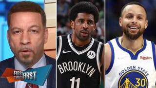 FIRST THINGS FIRST | Chris Broussard reveals who he has in this year's NBA Finals: Warriors vs Nets