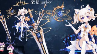 【live2d模型展示】肝到头秃的大宝剑触手怪以及二十个按键！但是白毛萝莉yyds！