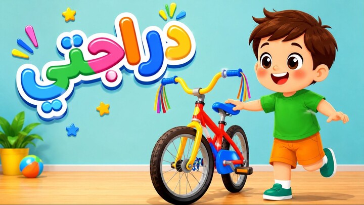 دراجتي الجميلة 🚲 | أغنية أطفال ممتعة وتعليمية😍