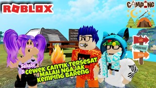 NEMU CEWEK TERSESAT MALAH NGAJAK KEMPING BANG BOY - ROBLOX BACKPACKING INDONESIA