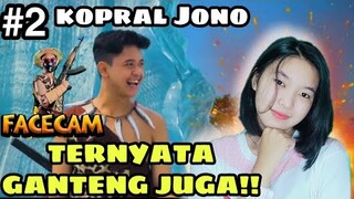 PART 2 KOPRAL JONO FACECAM TERNYATA GANTENG JUGA ASLINYA