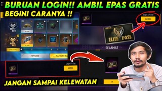 CARA MENDAPATKAN ELITE PASS GRATIS BULAN DESEMBER 2022 TERBARU - GARENA FREE FIRE