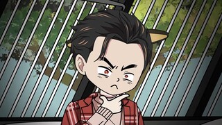 The rich man drove a Mercedes-Benz and hit someone. He was not afraid and dragged the person for mor