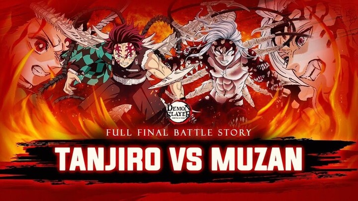 KAMADO TANJIRO VS MUZAN EPIC BATTLE  Review Demon Slayer 192 sd 205