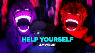 Itadori vs Mahito [ Jujutsu kaisen ] - Help Yourself「AMV/EDIT」Badass edit!