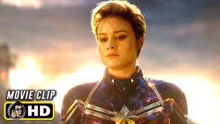 AVENGERS: ENDGAME (2019) Captain Marvel & Spider-Man [HD] IMAX Clip