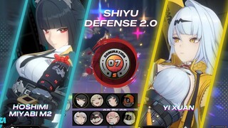 Shiyu Defense: Hoshimi Miyabi M2 & Yi Xuan | Zenless Zone Zero