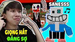 Vinh Nghe Giọng Hát Tấu Hài Của SANESSS - XUẤT HIỆN NHÂN VẬT GASTER ÁC QUỶ SIÊU MẠNH TRONG MINECRAFT