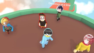 What if "Ania" appeared among the rubber people?!