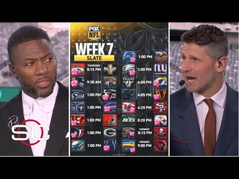 ESPN breaks NFL Week 7: Ravens at Bucs? - Chiefs at 49ers? - Lions at Vikings? - Jets at Steelers?