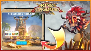 Rise of kingdoms - Golden kingdom event floor 4 & all rewards