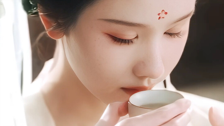 “ในแววตาล้วนเป็นสีสันแห่งฤดูใบไม้ผลิ”