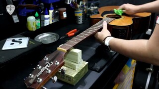 Guitar Setup and Service DIY - Takamine GN30CE Acoustic Electric Guitar | Edwin-E