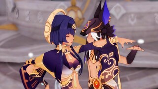 [Genshin Impact MMD]Sino♥Kẻ gây rắc rối Candice Tôi tuyên bố rằng tôi là thủ lĩnh cp🤤