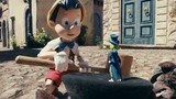 The fox tried to caught "pinocchio" scene hd | Pinocchio (2022)