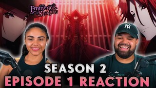 SHADOW IS BACK! | The Eminence in Shadow S2 Ep 1 REACTION