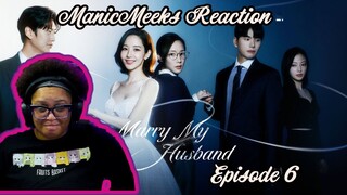 내 남편과 결혼해줘 | Marry My Husband Episode 6 Reaction! | WHEN THE PLAN BECOME REALITY!!!