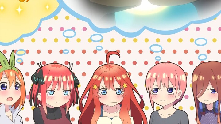 "Whether it's windy or rainy, I'll never leave you behind" The Quintessential Quintuplets Four years, thank you for your company, I will never forget you!
