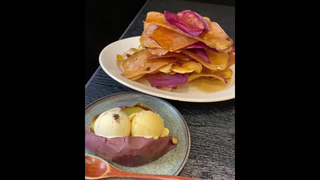 ไอศครีมมันทอด